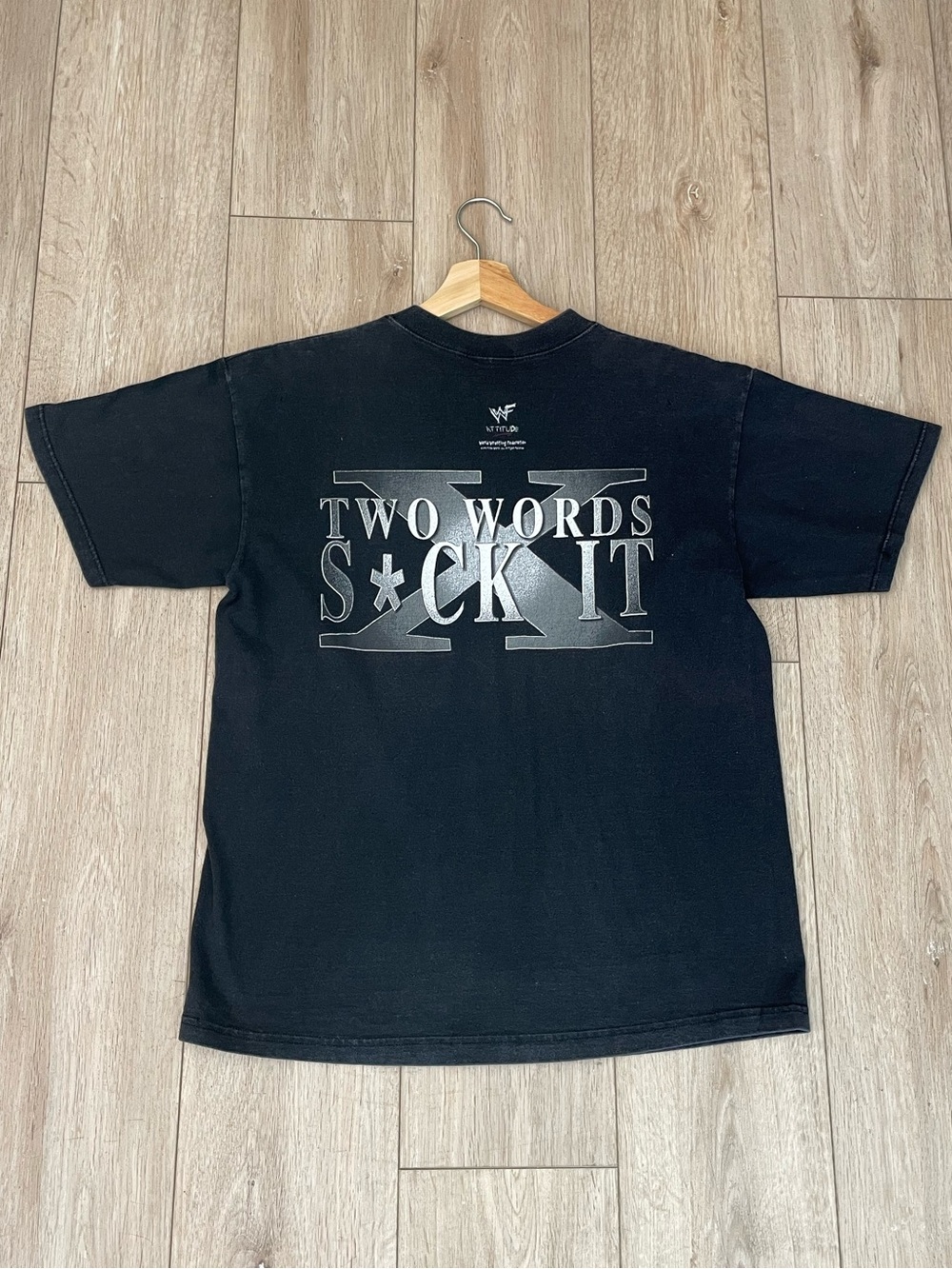Official 1998 WWF D-Generation X Two Words “Suck It” Double Sided T-Shirt